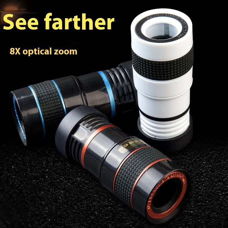 Telephoto Zoom Phone Lens