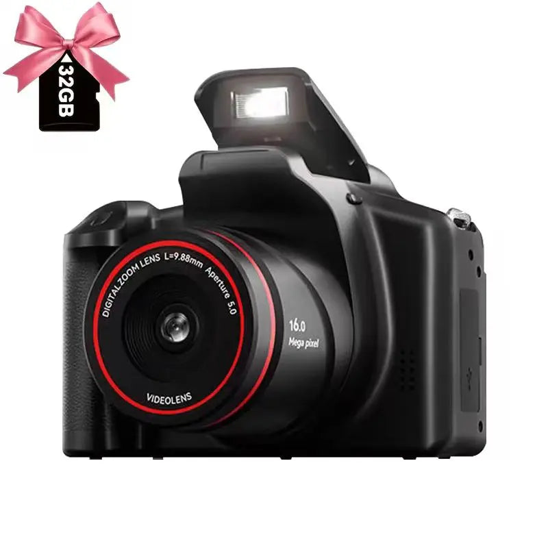 Digital Camera Portable 16X Zoom Video Camcorder Photography Telephoto Camera For Students Beginner Professional Photographer